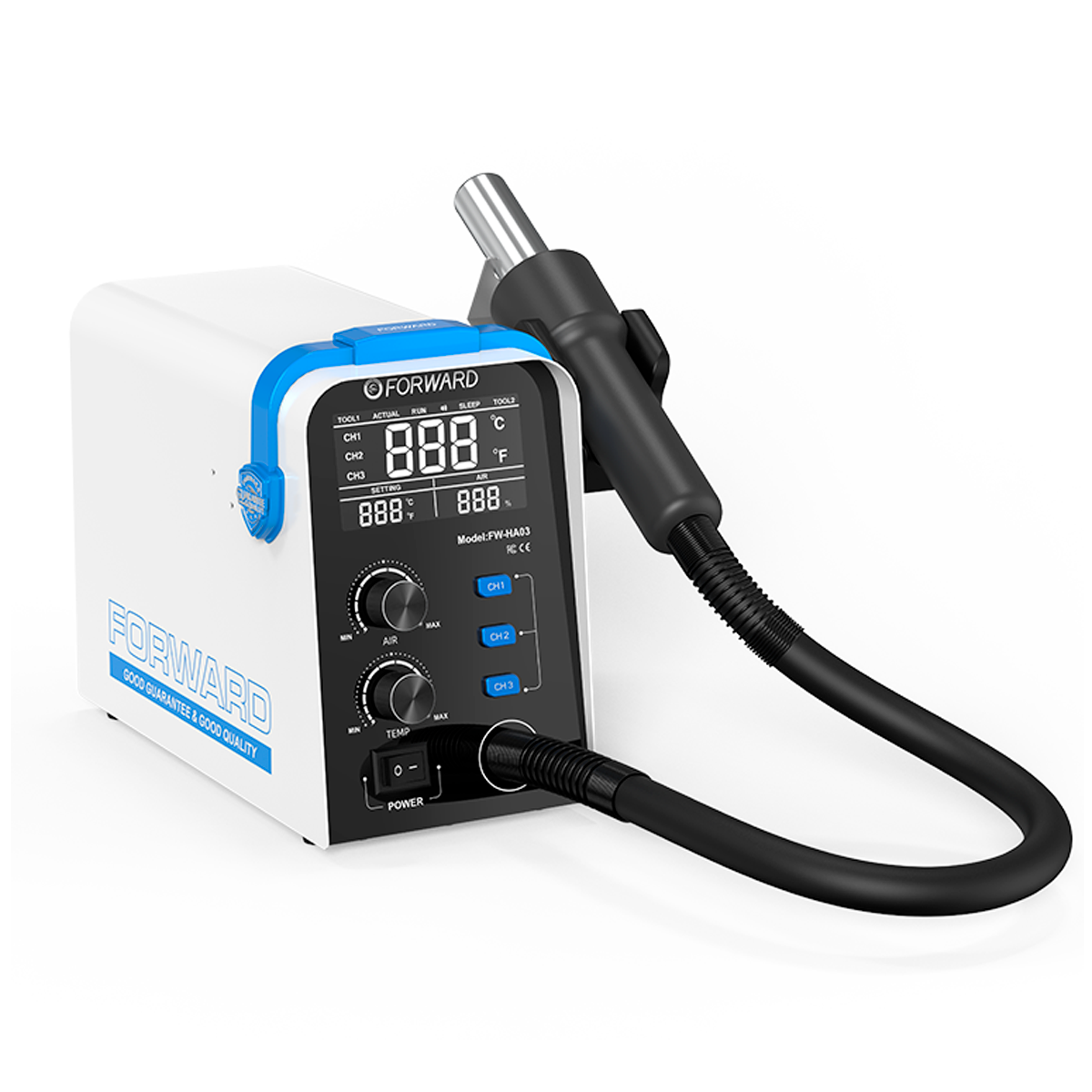 Pistola Forward de Aire Caliente Profesional – Serie FW-HA
