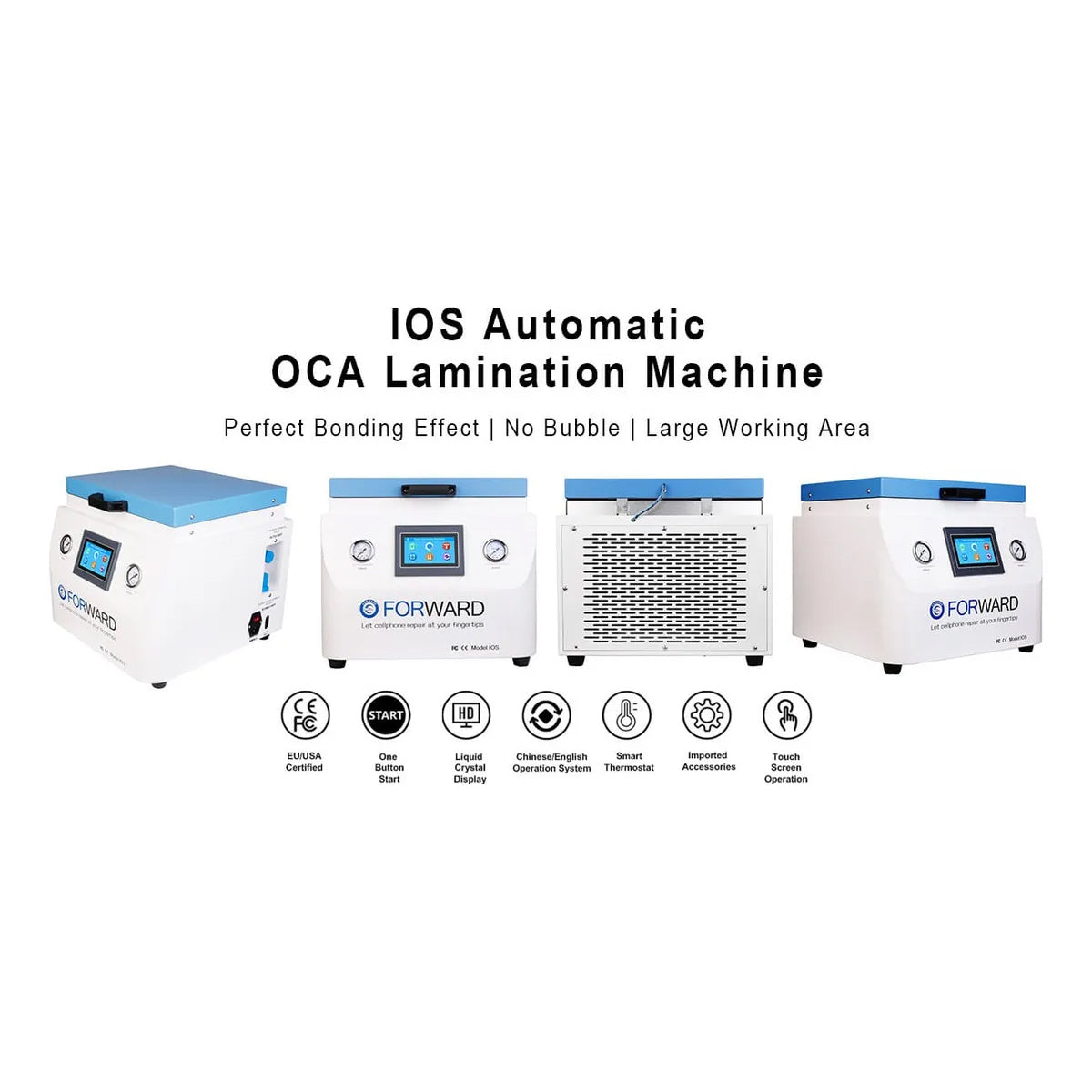 Máquina Laminadora Todo en Uno Forward IOS: Inteligencia y Potencia en un Solo Equipo