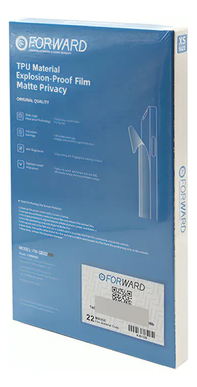 Paquete 20 Micas de Hidrogel Privacidad 7 Pulgadas Forward