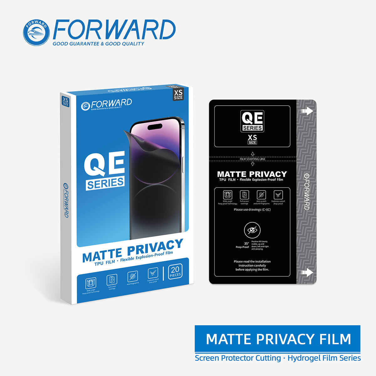 Paquete de Micas de Hidrogel Forward QE Series –  (20 y 50 pzas)