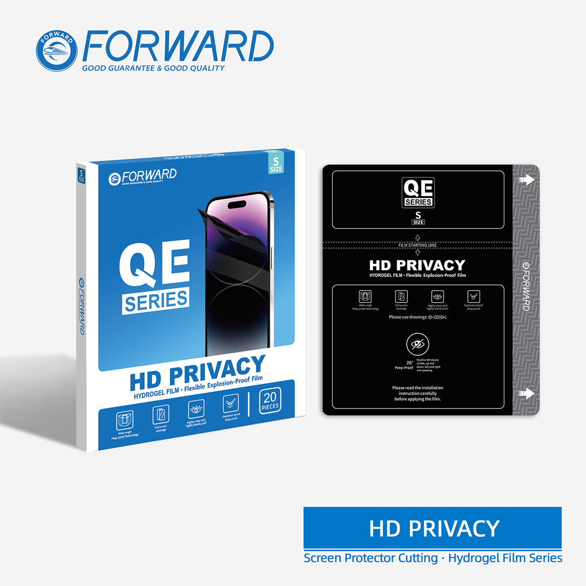 Paquete de Micas de Hidrogel Forward QE Series –  (20 y 50 pzas)