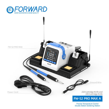 Estación de Soldadura Doble Forward FW-S2ProMax-A