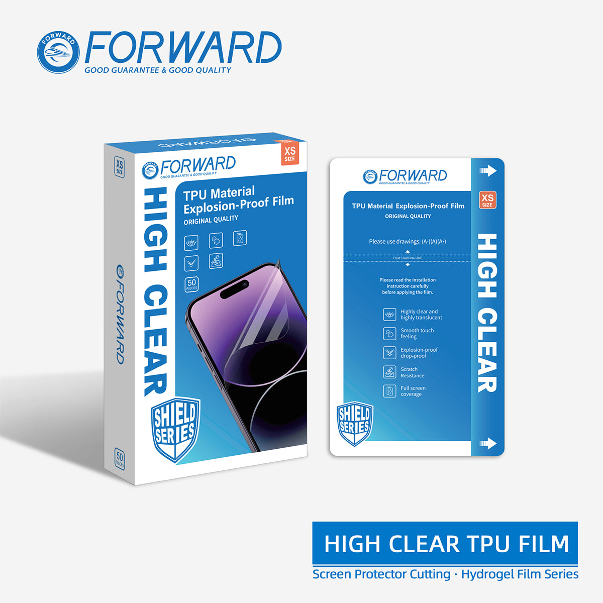 Paquete de Micas de Hidrogel Forward – Serie SD (20 y 50 pzas)