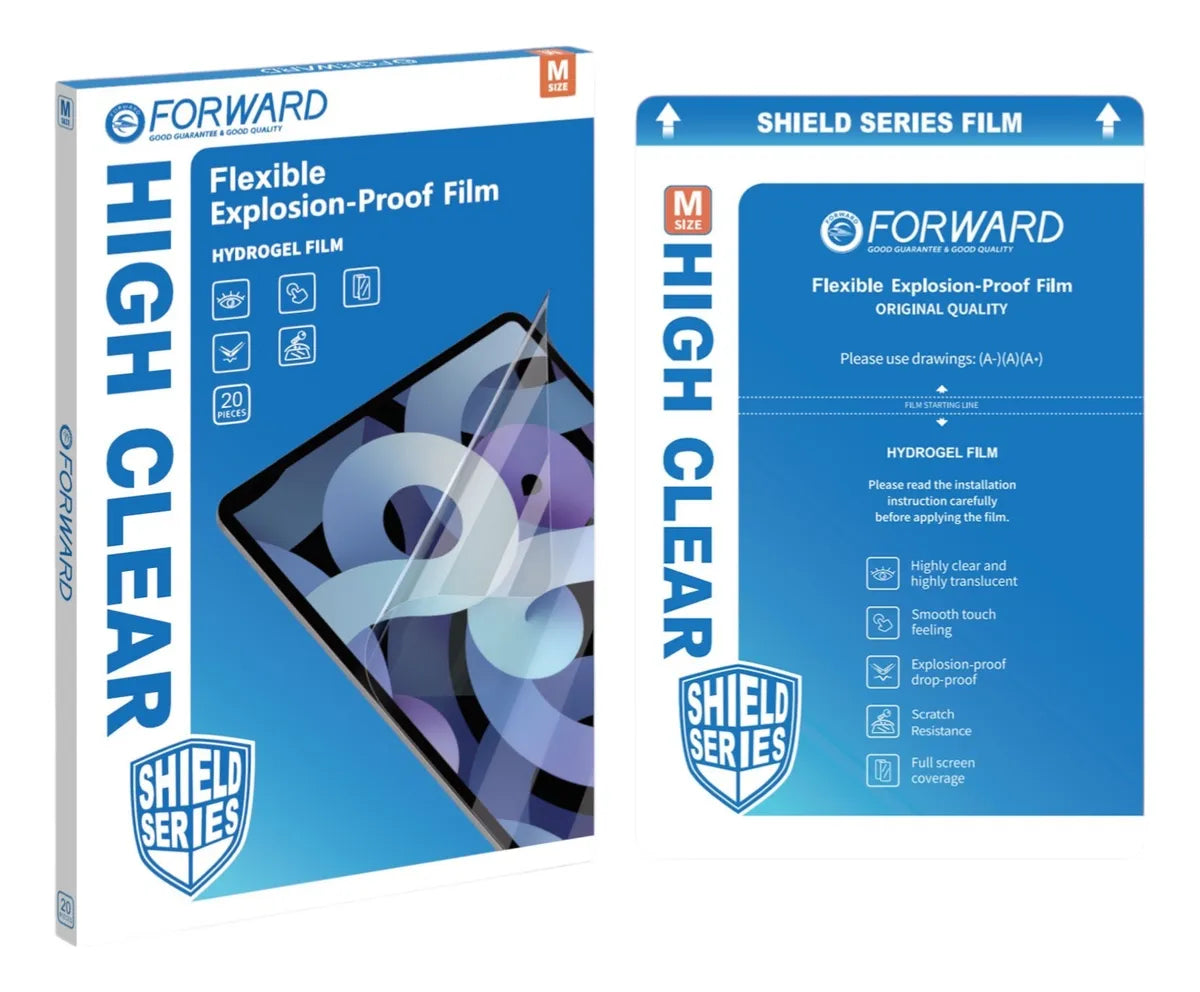 Paquete 20 Micas de Hidrogel Transparente