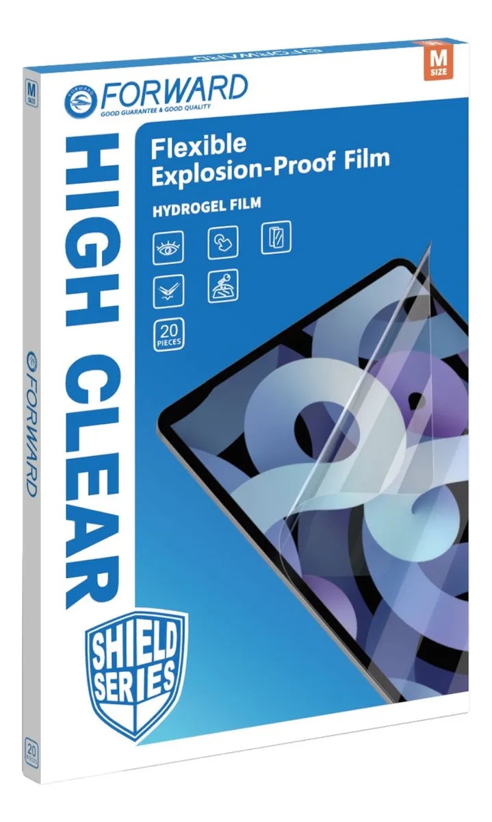 Paquete 20 Micas de Hidrogel Transparente