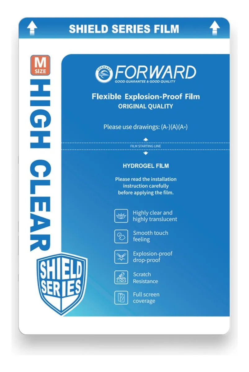 Paquete 20 Micas de Hidrogel Transparente