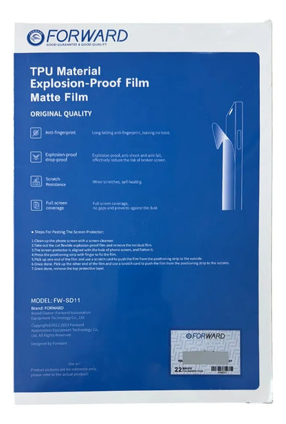 Paquete 20 Micas de Hidrogel Anti Reflejante