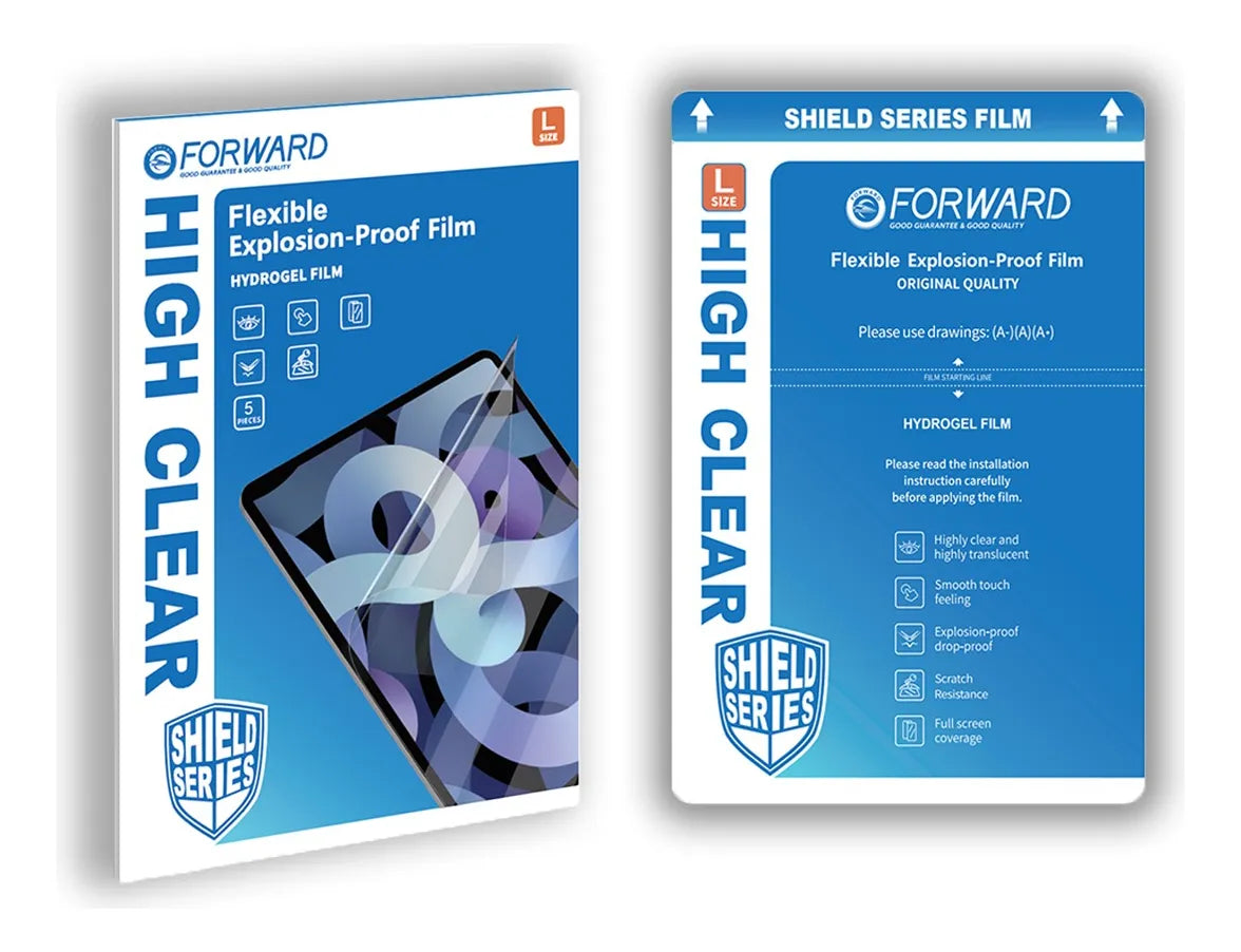 Paquete 5 Micas de Hidrogel Transparente