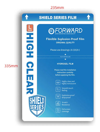 Paquete 5 Micas de Hidrogel Transparente