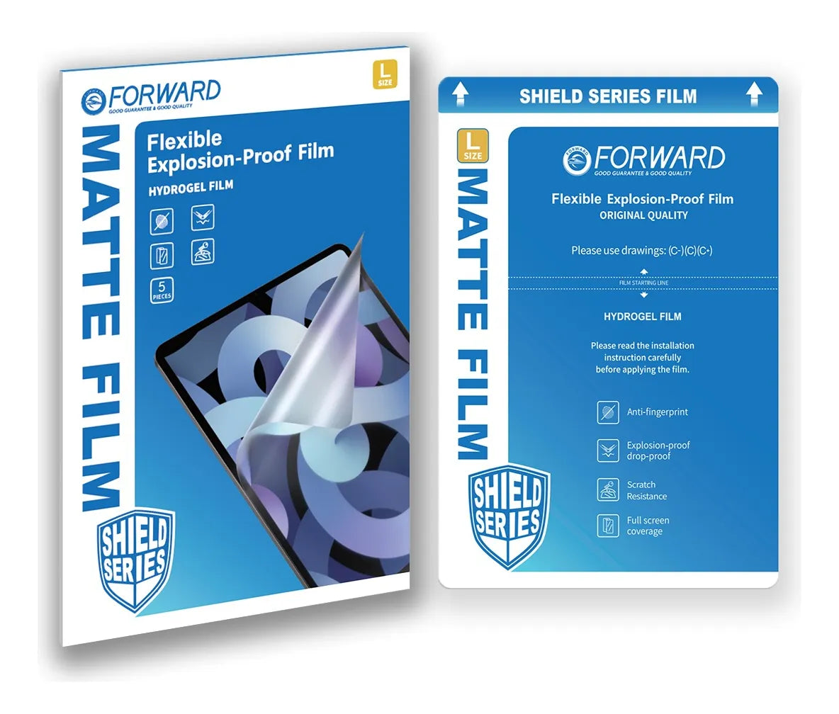 Paquete 5 Micas de Hidrogel Anti Reflejante Forward