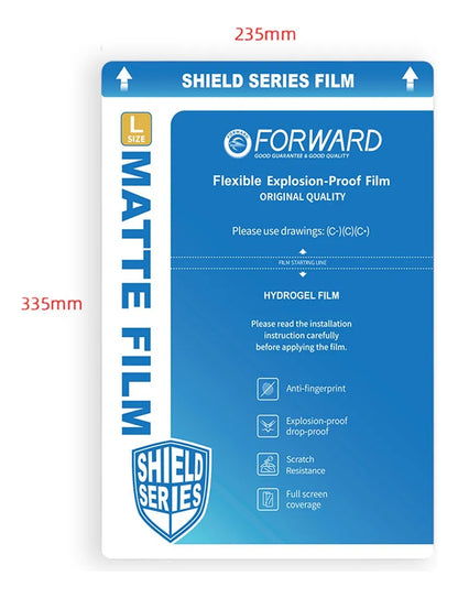 Paquete 5 Micas de Hidrogel Anti Reflejante Forward