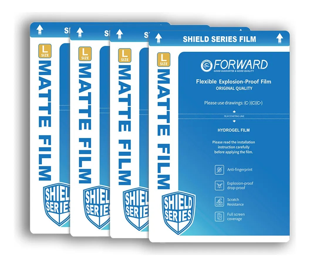 Paquete 5 Micas de Hidrogel Anti Reflejante Forward