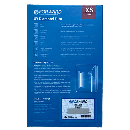 Paquete de 20 Micas Hidrogel UV Diamante: Protección Blindada FW-UV01