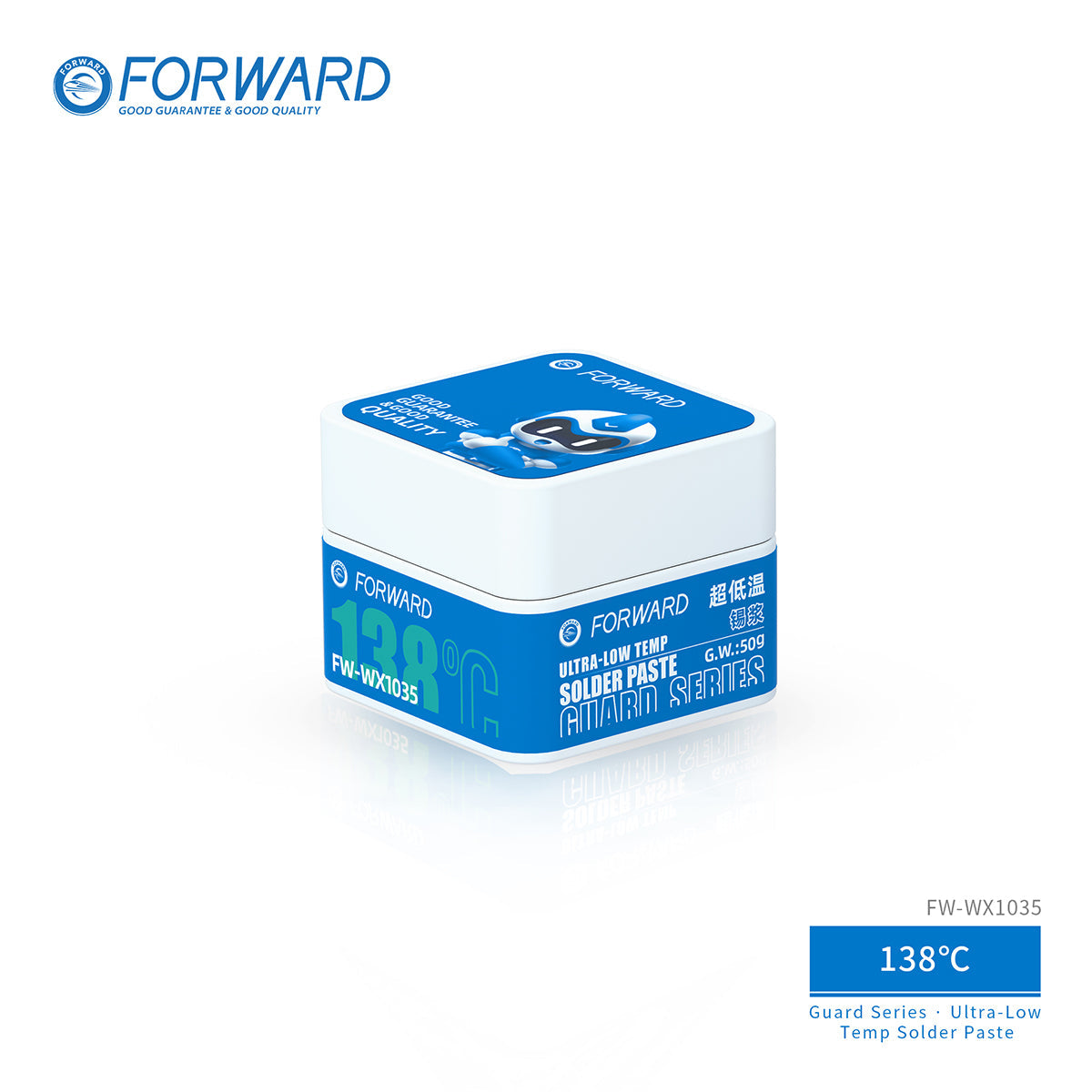 Pasta de Soldadura Forward Serie Guard para Microelectrónica (50g)
