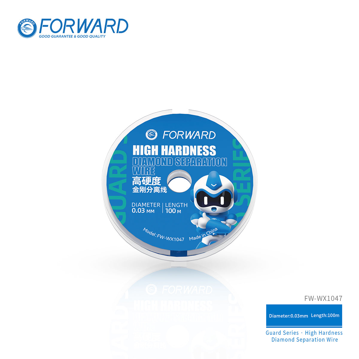 Alambre de Separación (100m) Forward – Diamante de Alta Dureza