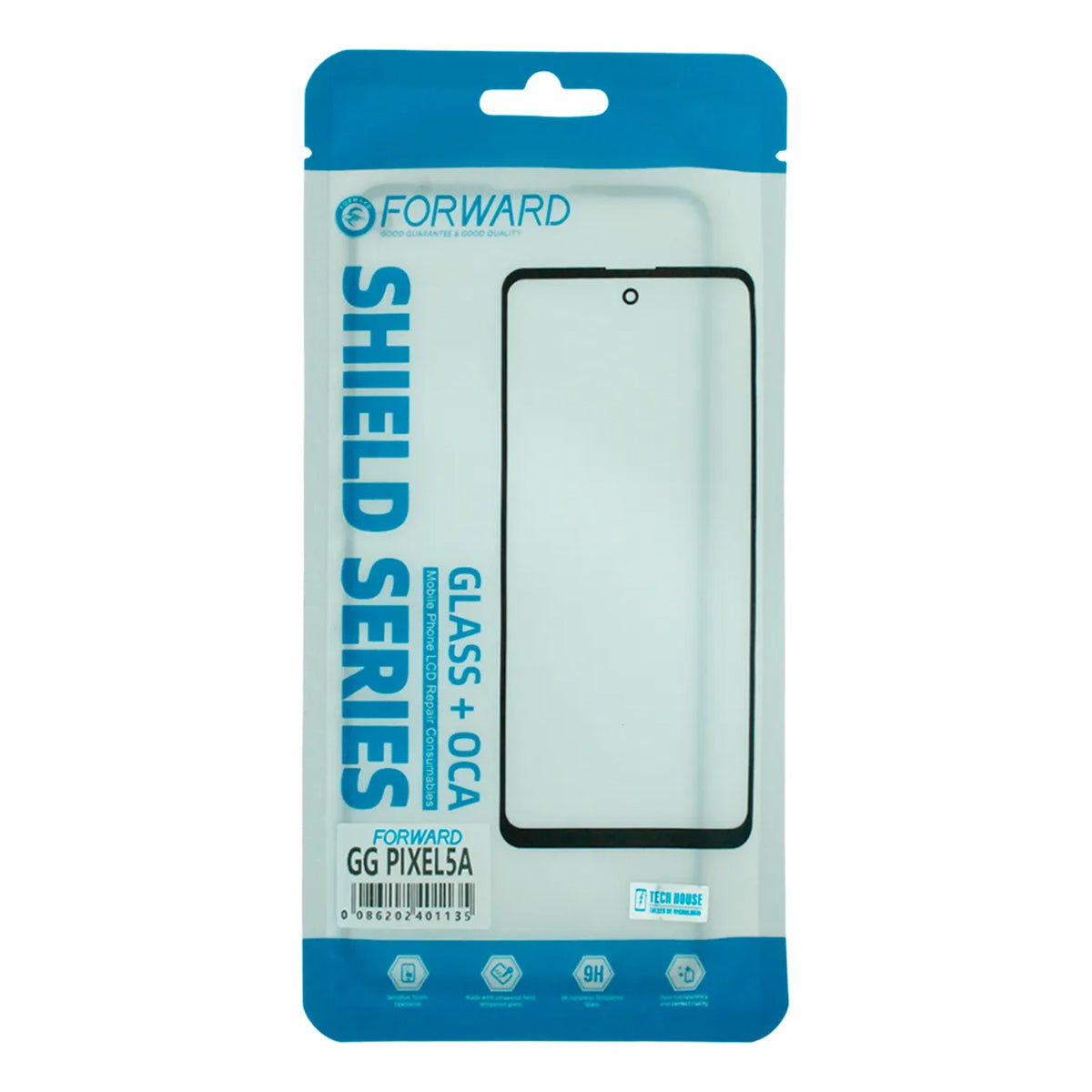 Glass con OCA Forward Serie Shield compatible con Google Pixel 5A