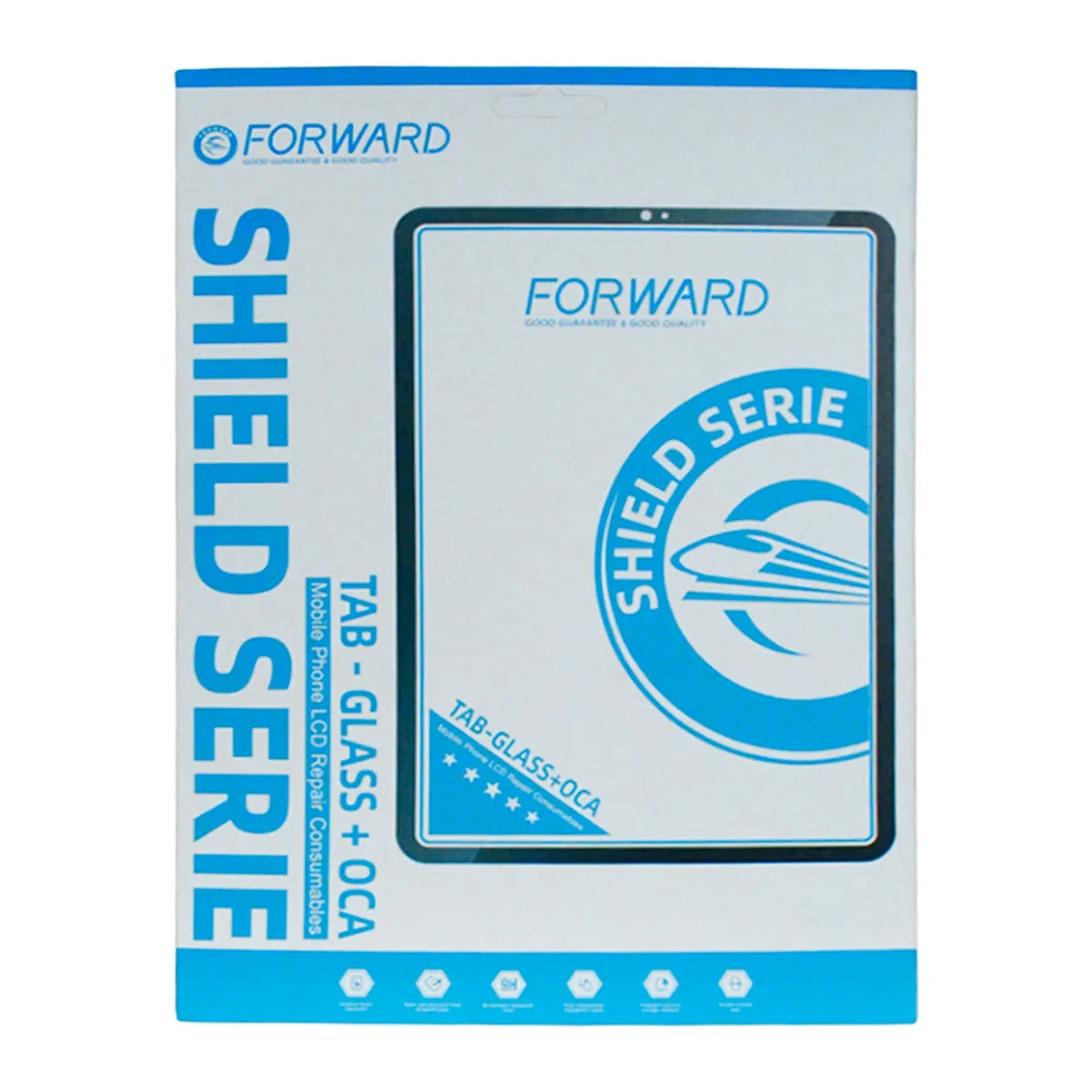Glass con OCA Forward Shield Series compatible con iPad