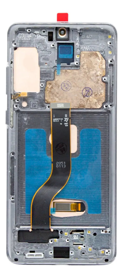 Pantalla con Marco compatible con Samsung S20 Plus Oled