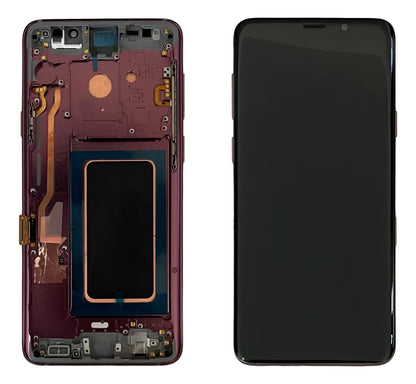 Pantalla con Marco compatible con Samsung S9 Plus G9650