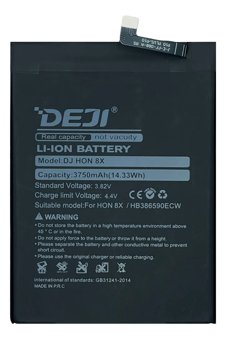 Batería compatible con Honor 8X JSN-L22 Deji