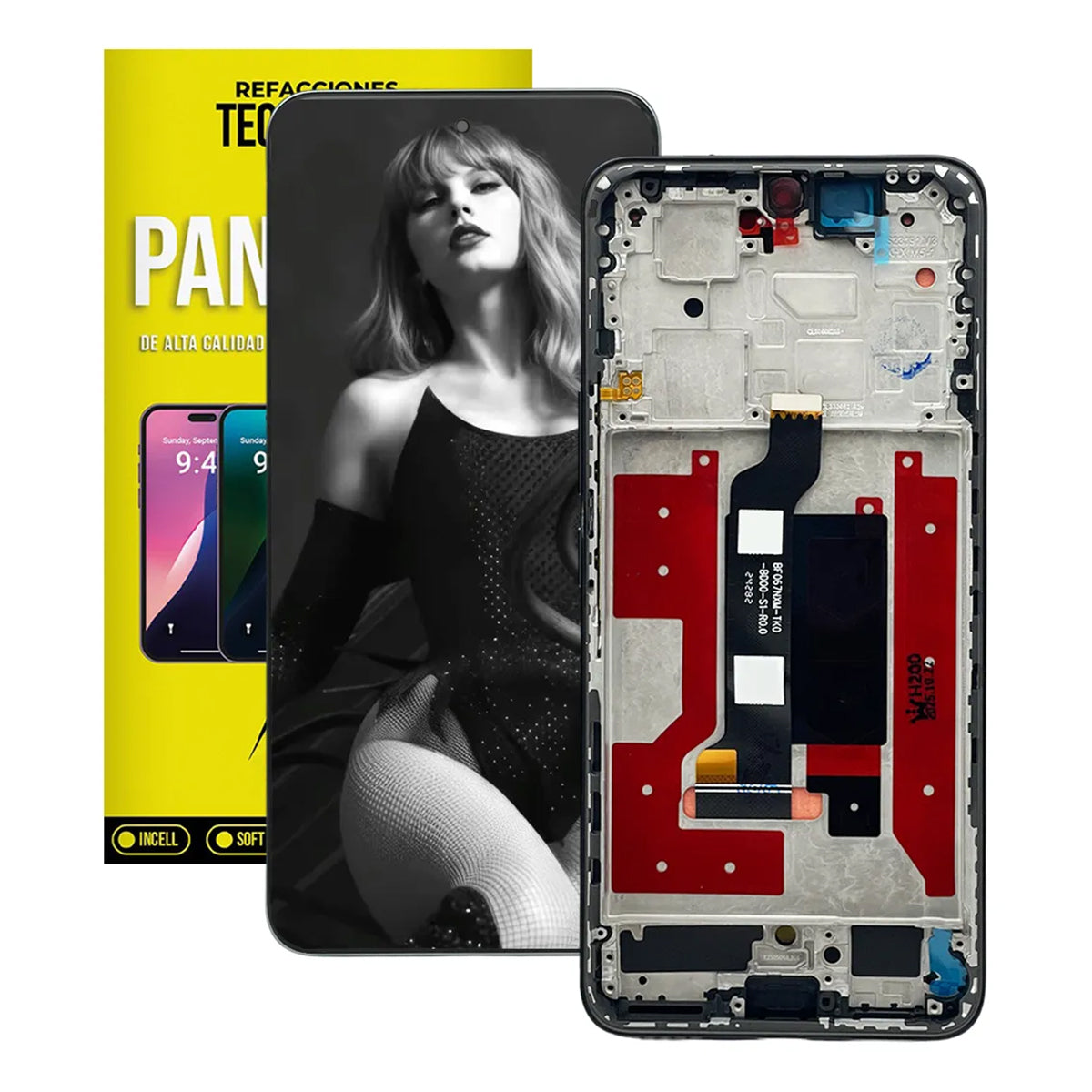 Pantalla Amoled completa para Honor 200 – con Marco OEM