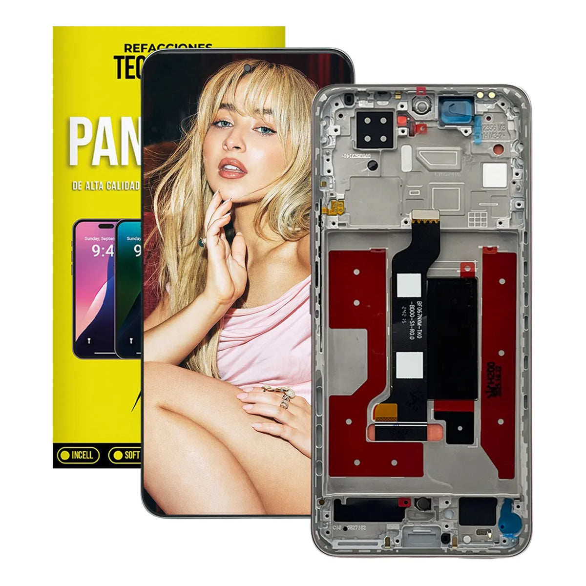 Pantalla Amoled completa para Honor 200 – con Marco OEM