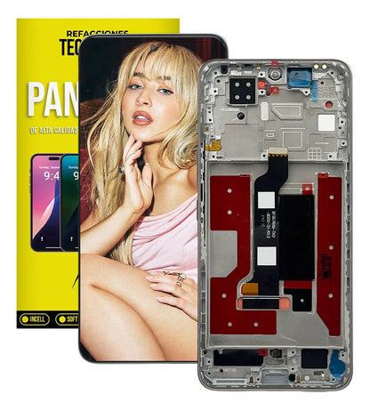 Pantalla compatible con Honor 200 ELI-AN00 con Marco (Amoled)