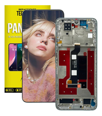 Pantalla compatible con Honor 200 ELI-AN00 con Marco (Amoled)