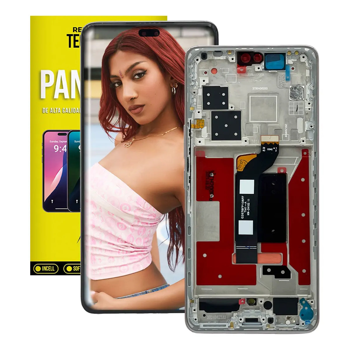 Pantalla completa Honor 200 Pro con Marco – AMOLED