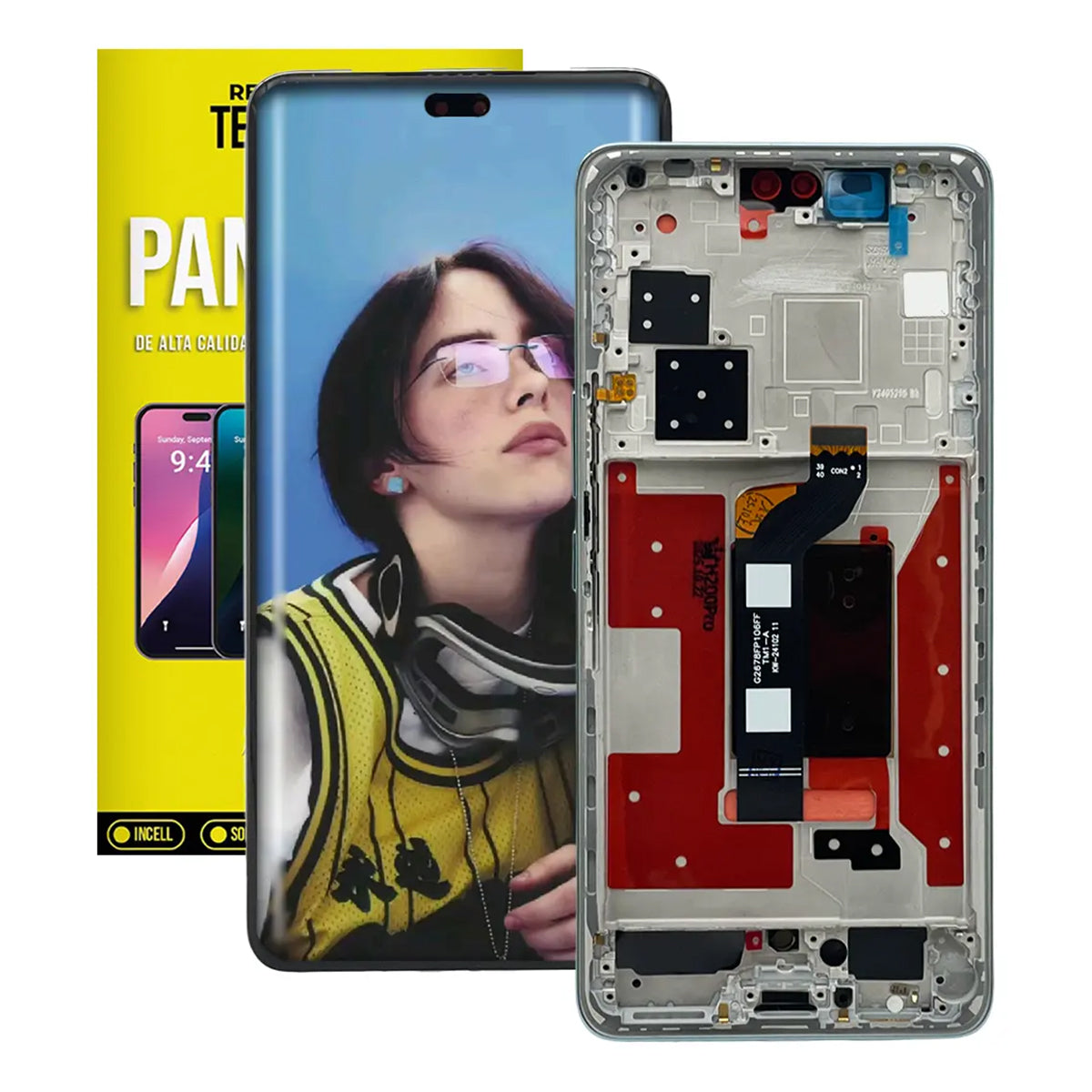 Pantalla completa Honor 200 Pro con Marco – AMOLED