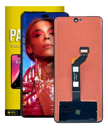 Pantalla compatible con Honor 200 Pro ELP-AN00 Oled - Negro