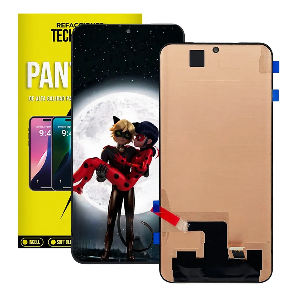 Pantalla AMOLED compatible con Huawei P60 Pro