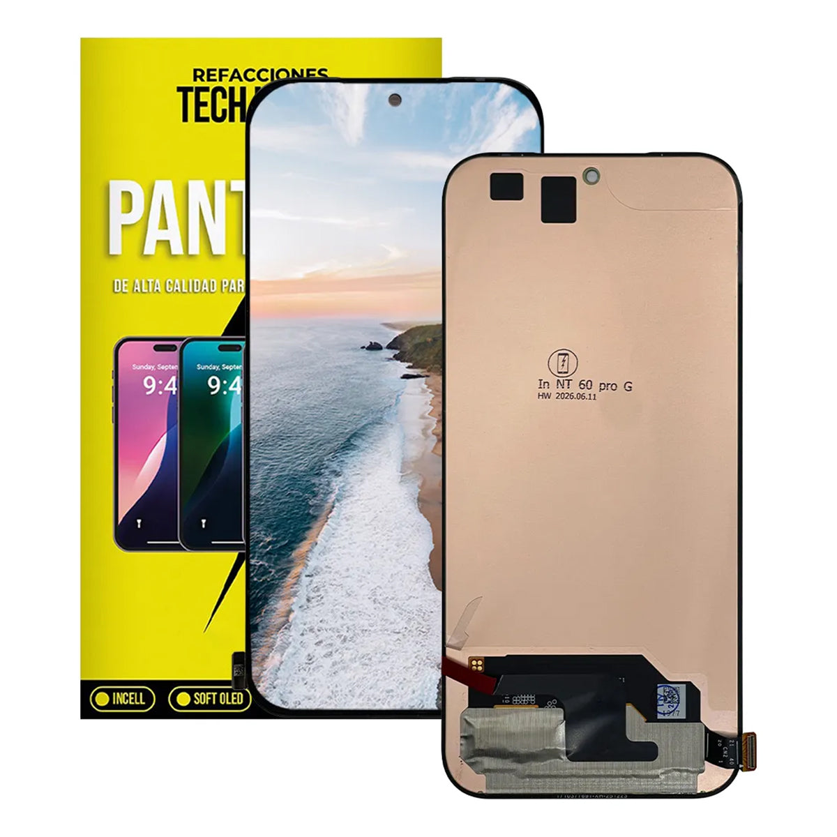 Pantalla AMOLED compatible con Infinix Note 60 Pro
