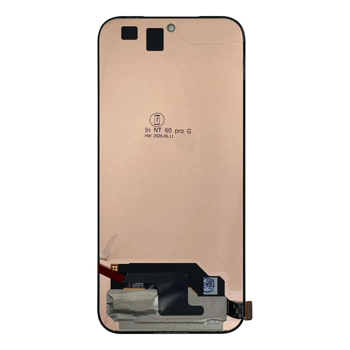 Pantalla AMOLED compatible con Infinix Note 60 Pro
