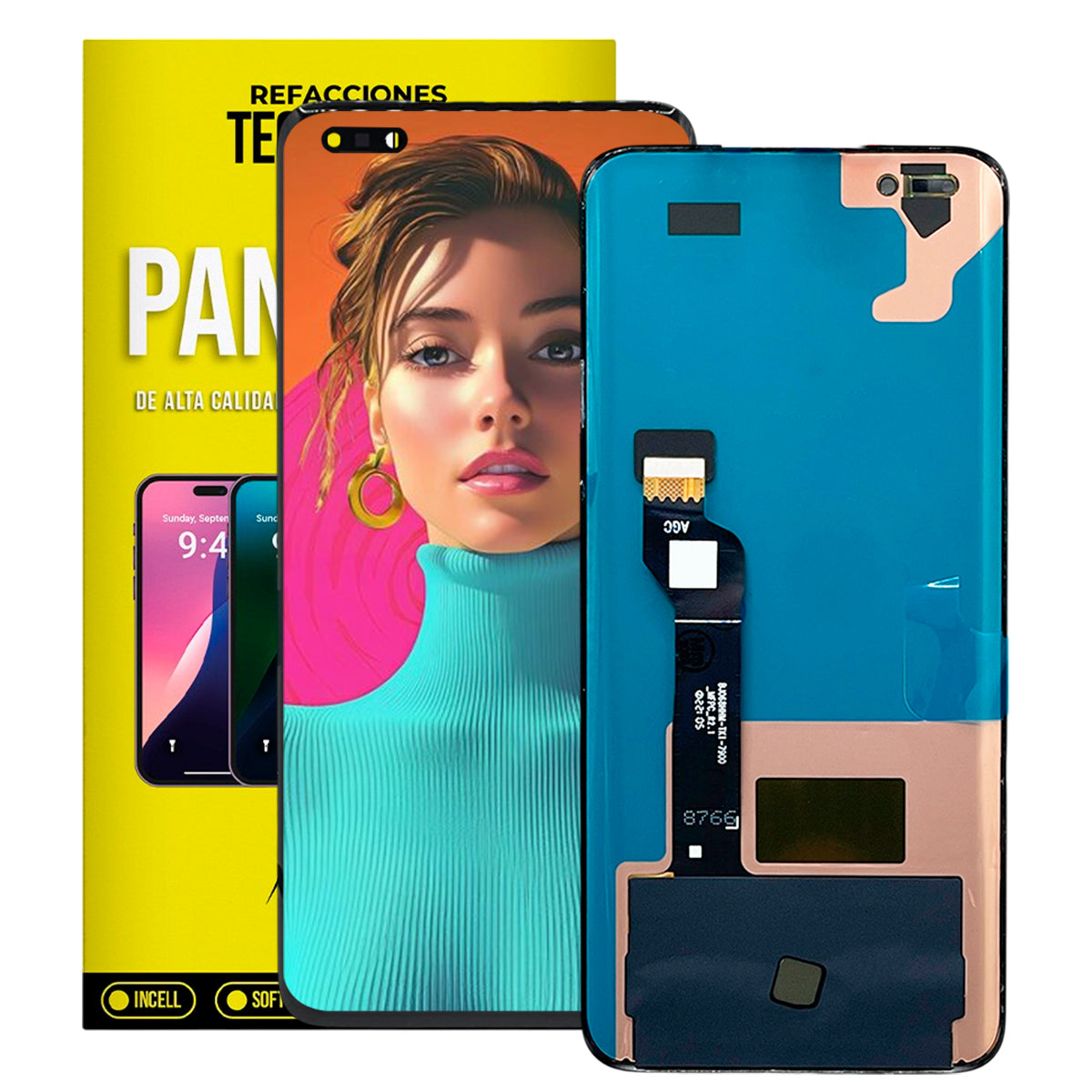Pantalla OLED OEM compatible con Honor Magic 4 Pro