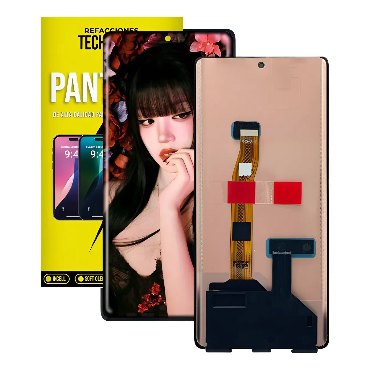 Pantalla AMOLED compatible con Honor Magic 5 Lite / X9a