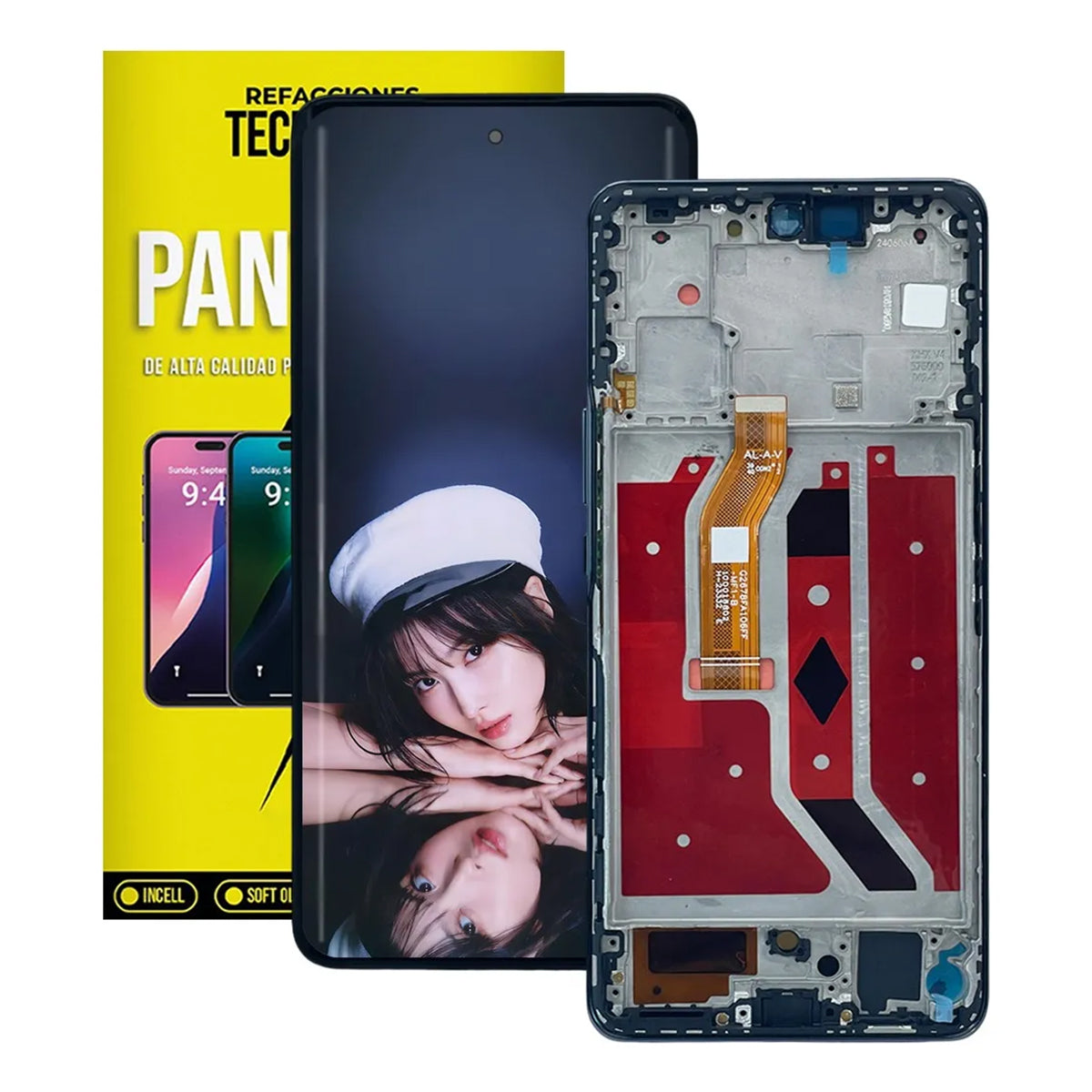 Pantalla OLED con Marco compatible con Honor Magic 6 Lite