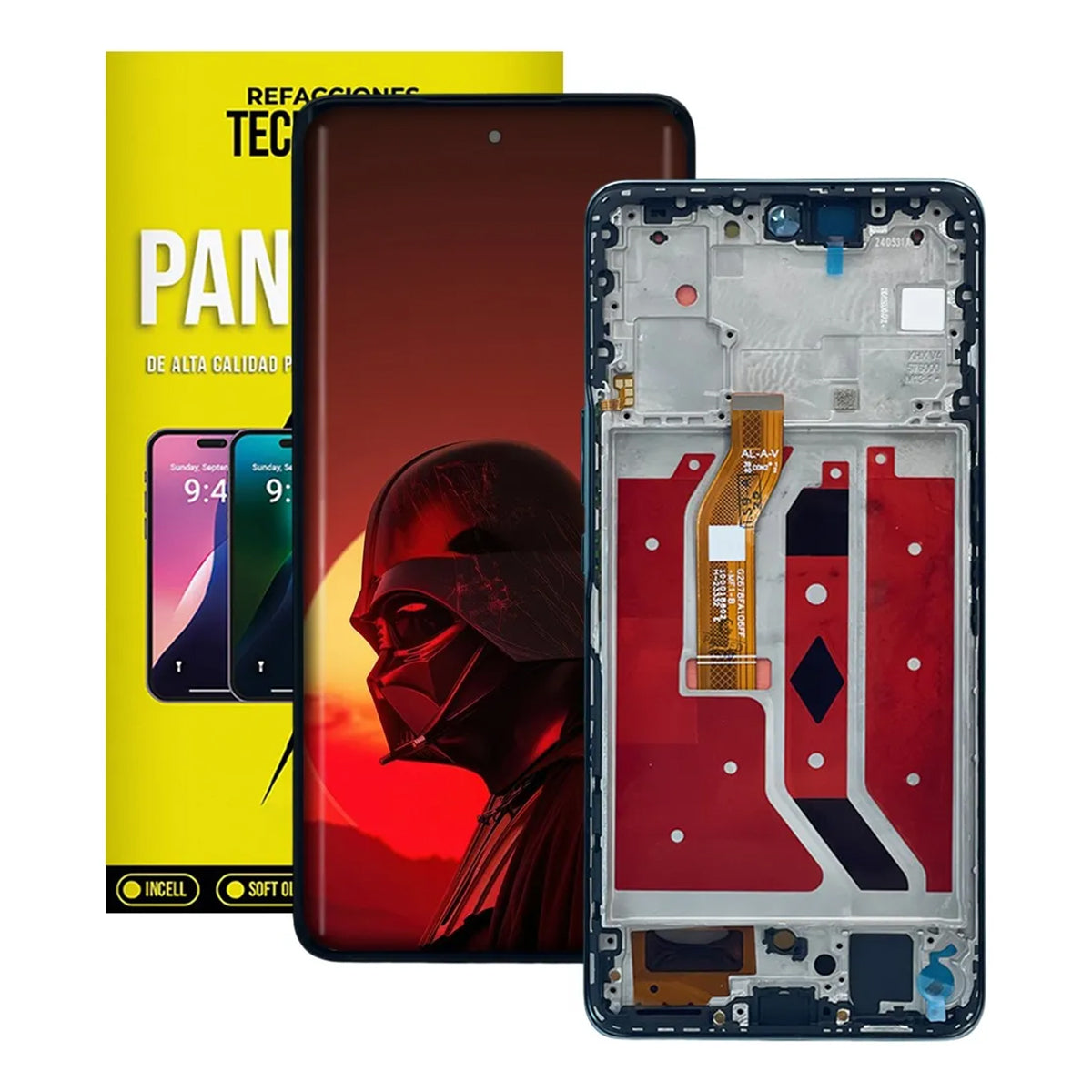 Pantalla OLED con Marco compatible con Honor Magic 6 Lite