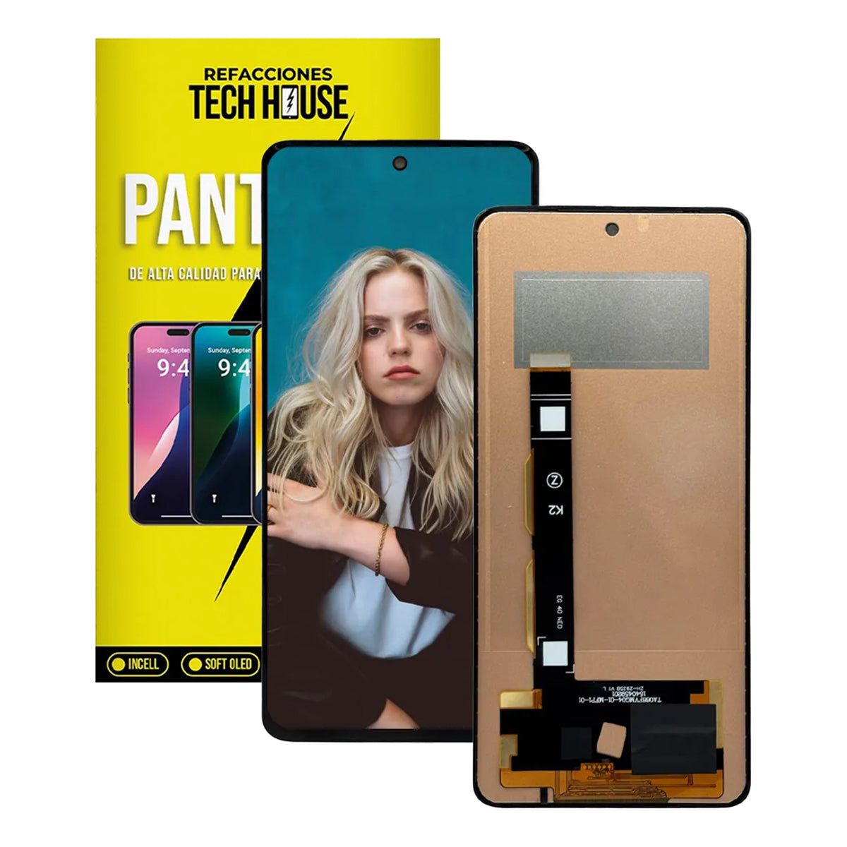 Pantalla compatible con Motorola Edge 40 / 40 Neo (2023)