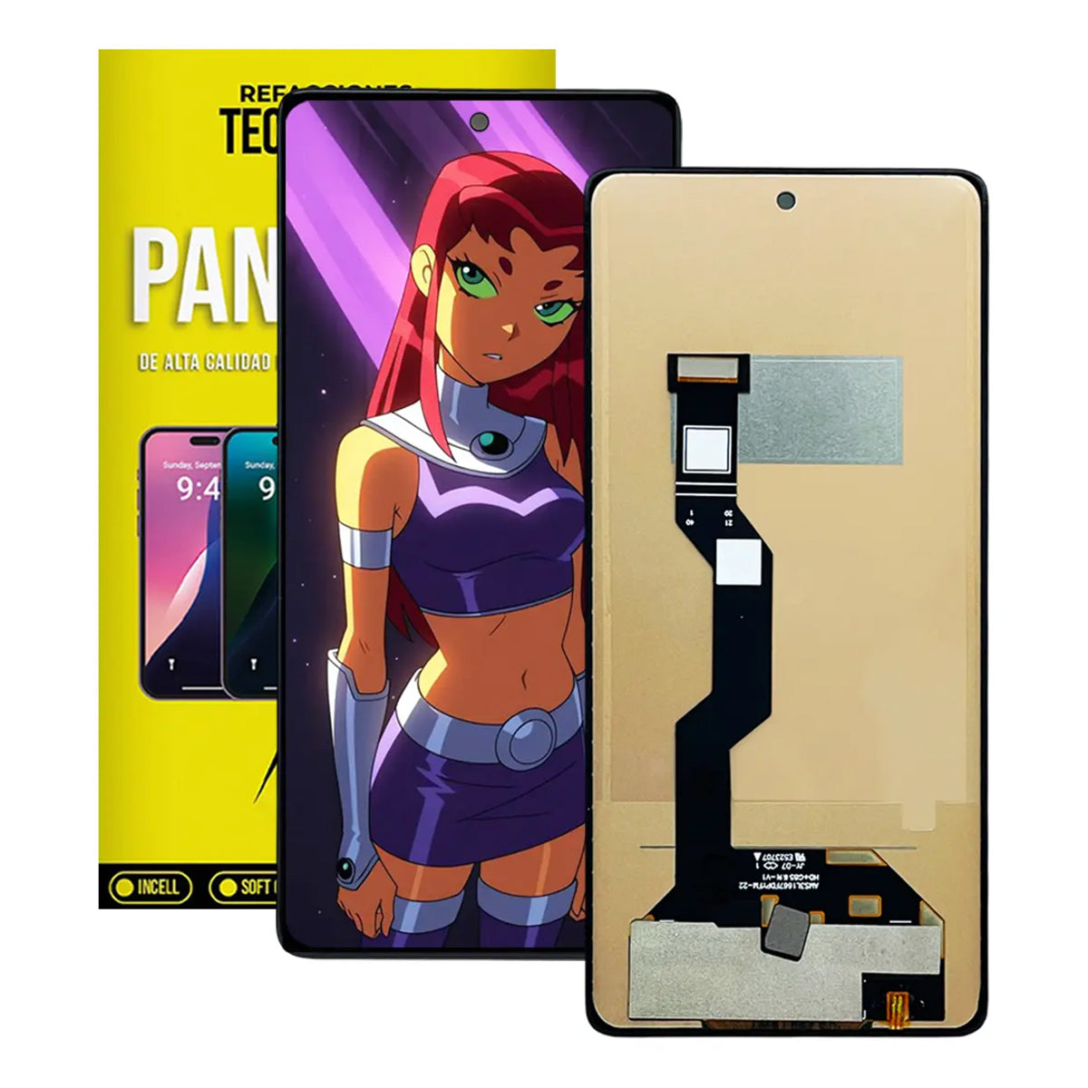 Pantalla compatible con Motorola Moto Edge 50 Fusion