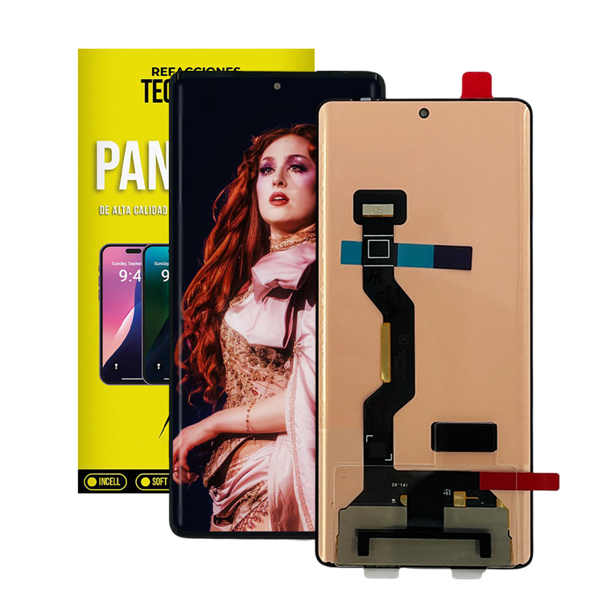 Pantalla compatible con Motorola Moto Edge 50 Fusion