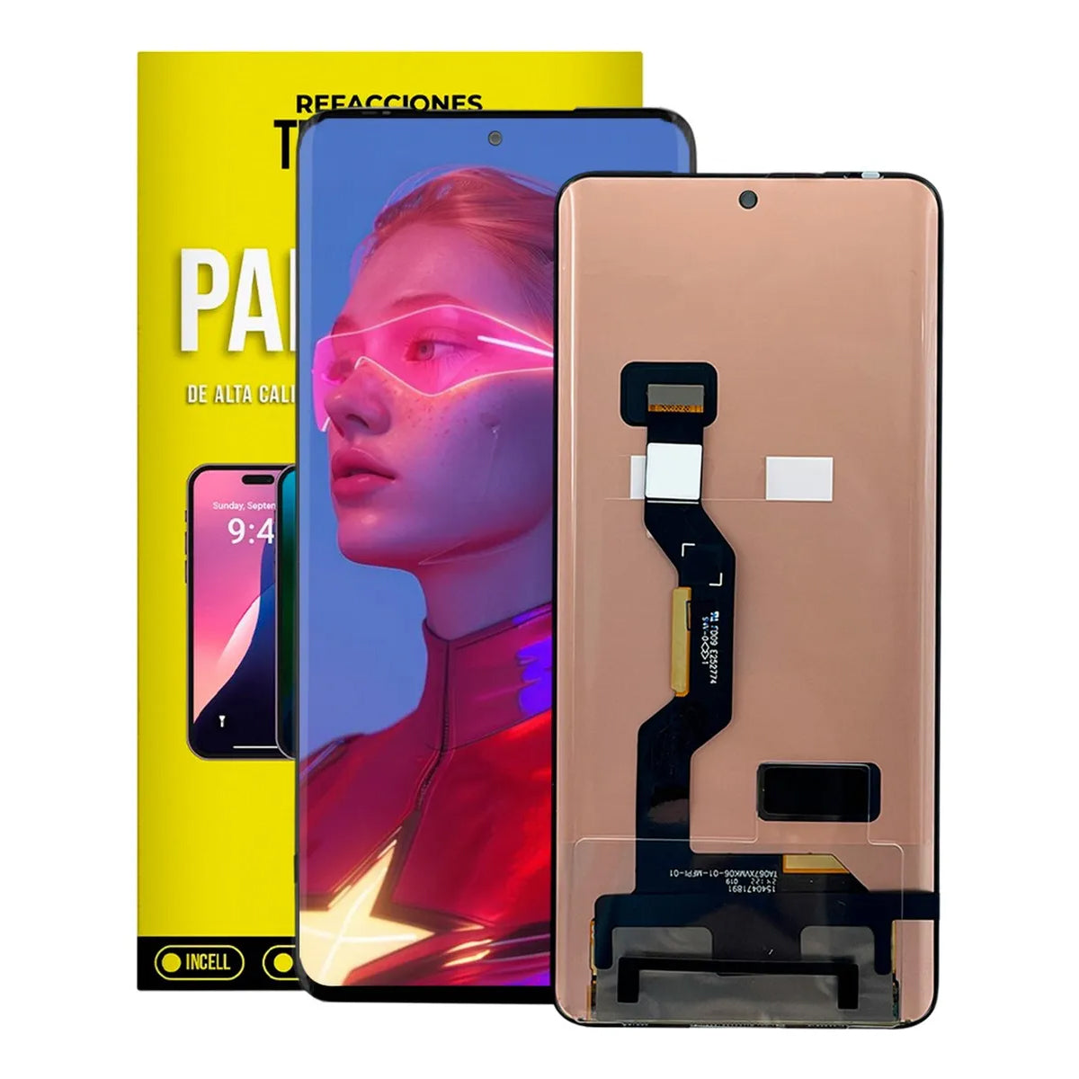 Pantalla AMOLED compatible con Motorola Moto Edge 50 Pro
