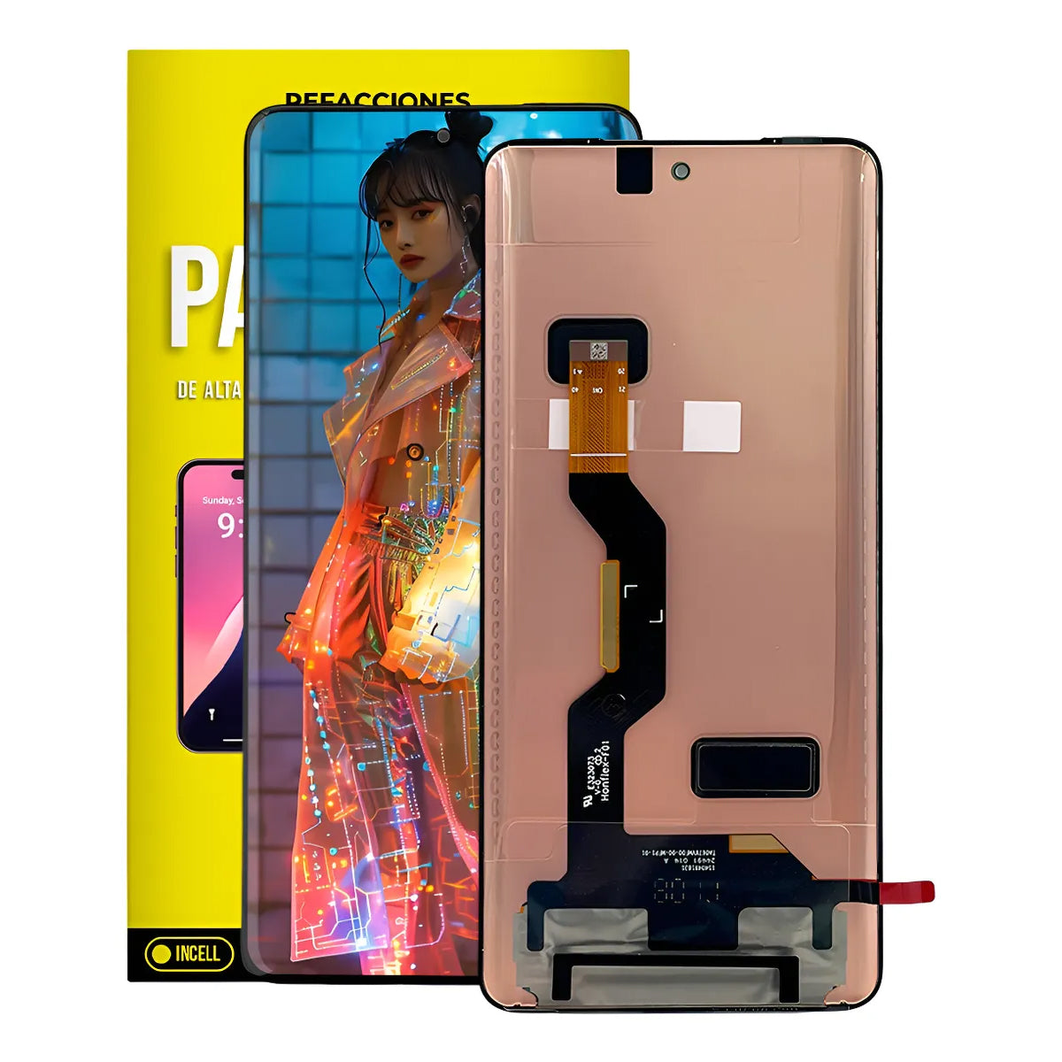 Pantalla AMOLED compatible con Motorola Moto Edge 60 Pro