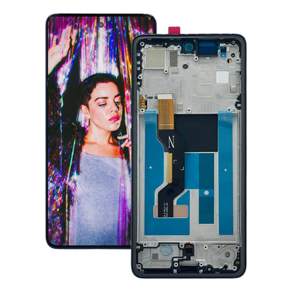 Pantalla AMOLED con Marco compatible con Moto G86