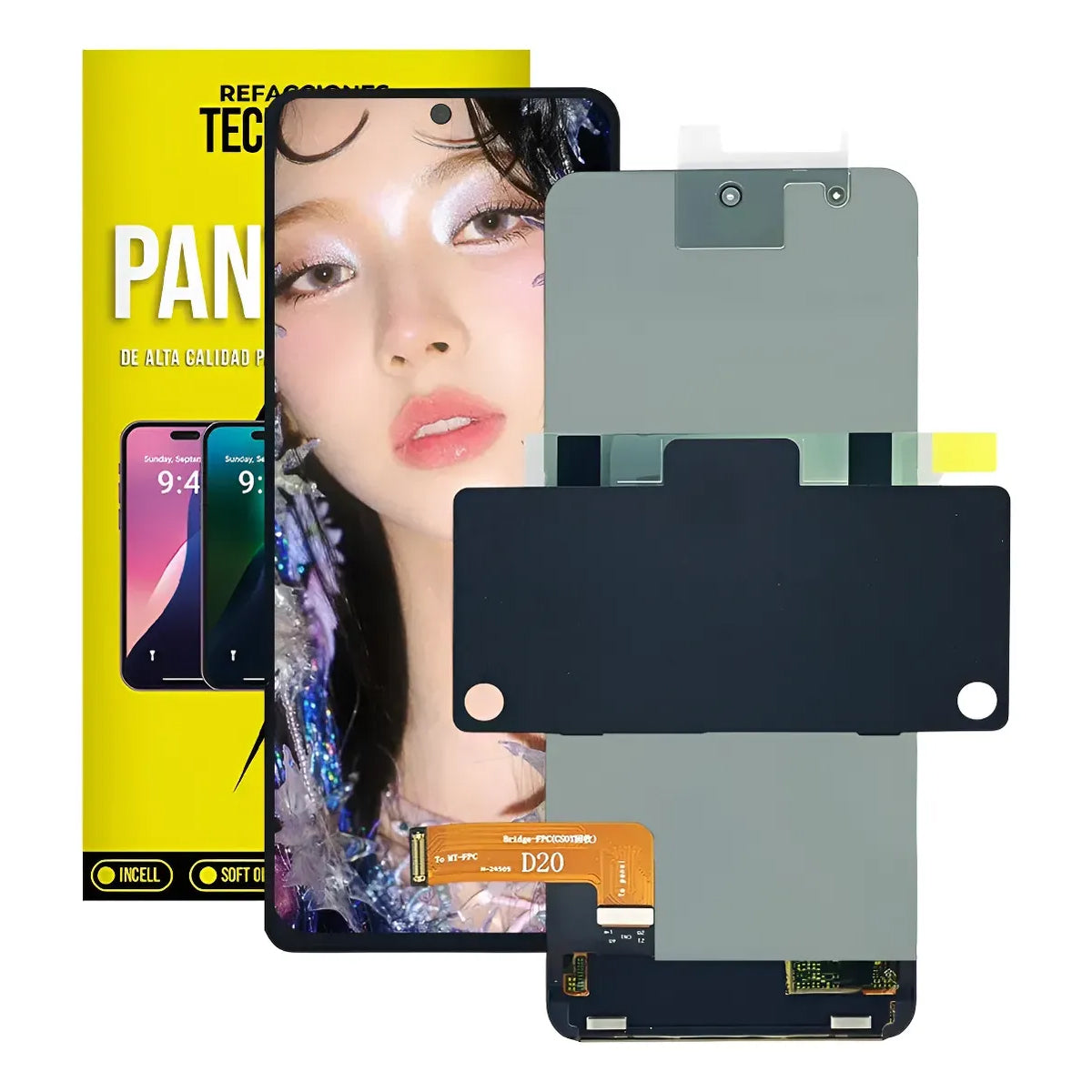 Pantalla AMOLED Interna Plegable compatible con Moto Razr 60 Ultra