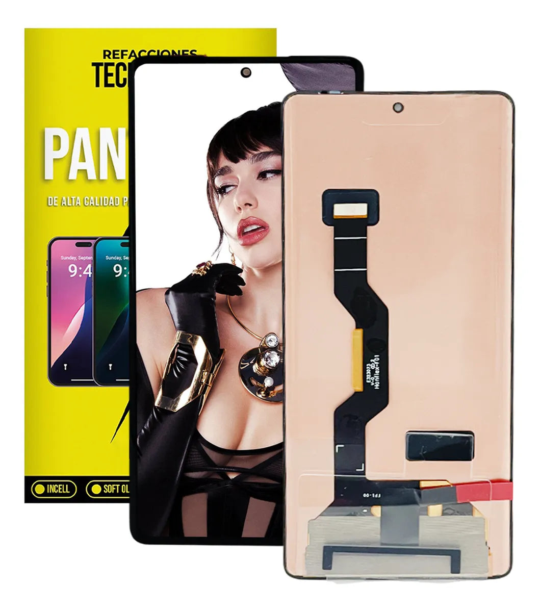 Pantalla AMOLED compatible con Motorola Moto G85 XT2427-1