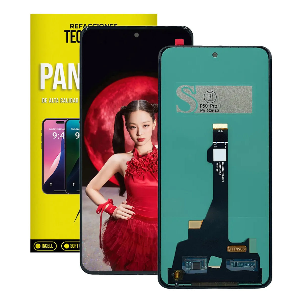 Pantalla Incell compatible con Huawei P50 Pro