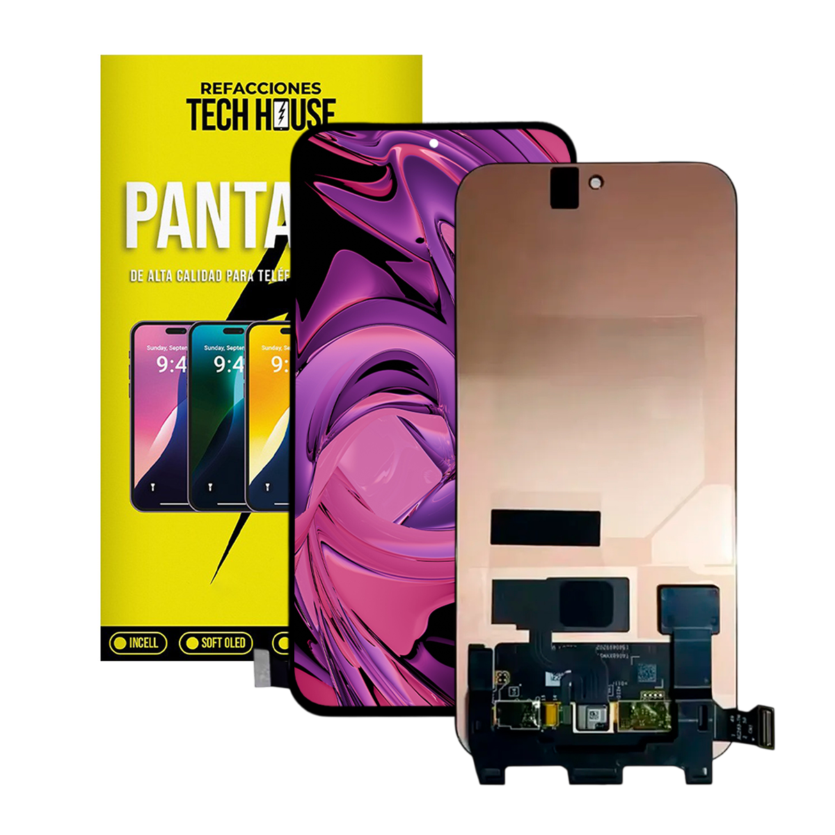 Pantalla compatible con Oppo Find X9