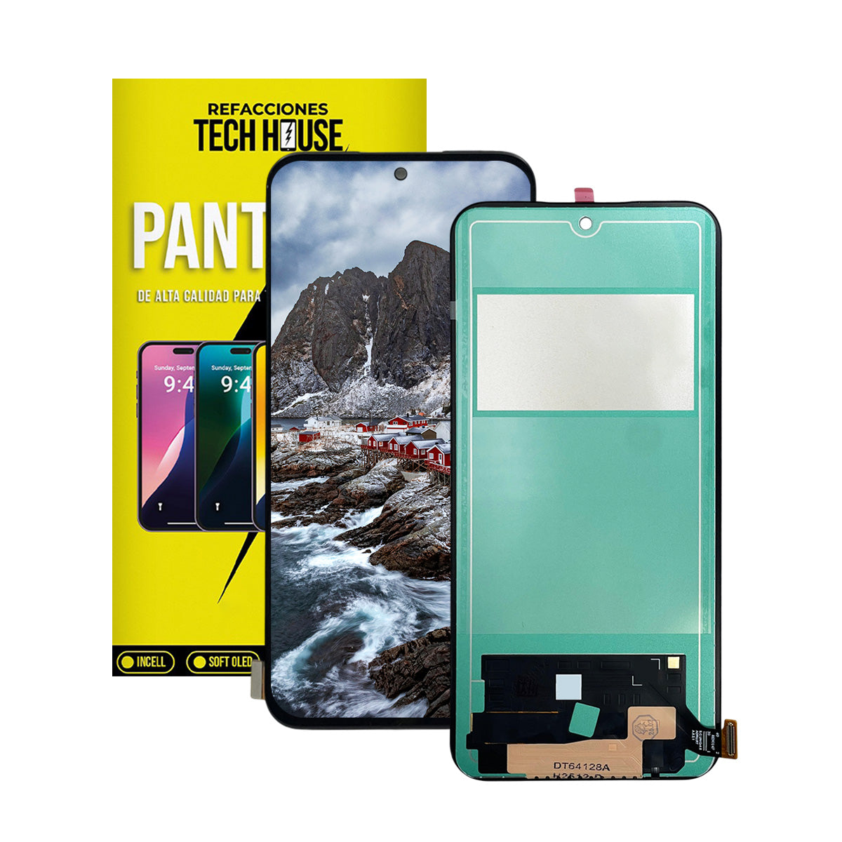 Pantalla Incell compatible con Oppo Reno 14F