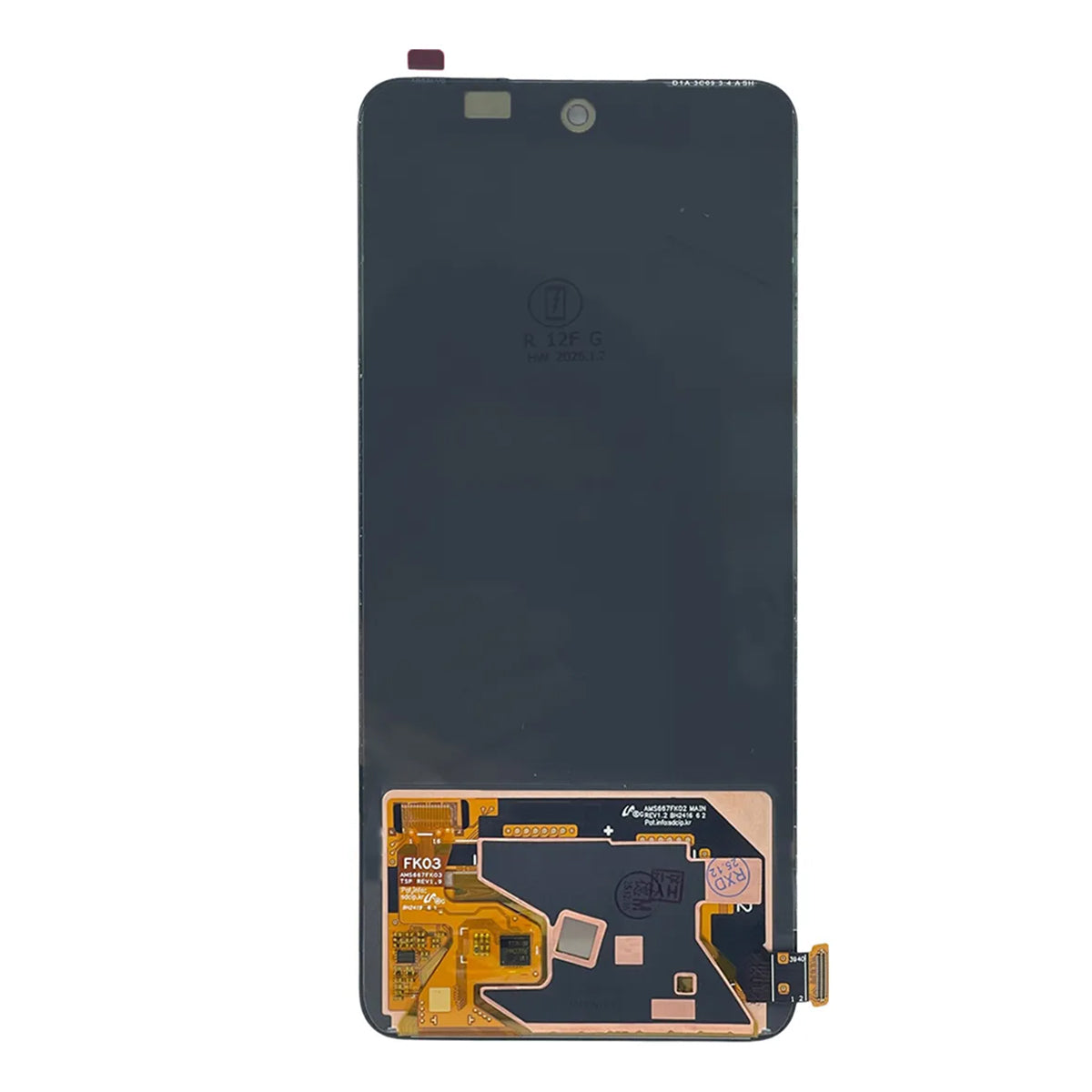 Pantalla AMOLED compatible con Oppo Reno 12F